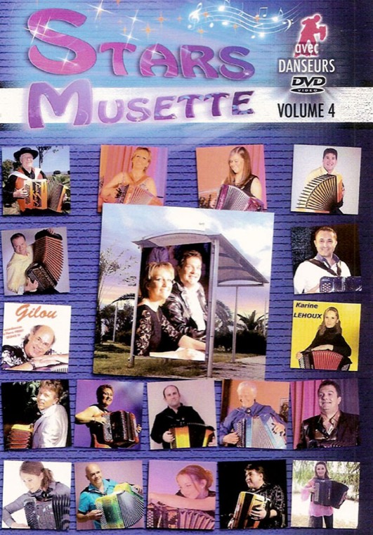 Pochette — Stars Musette (vol. 4)