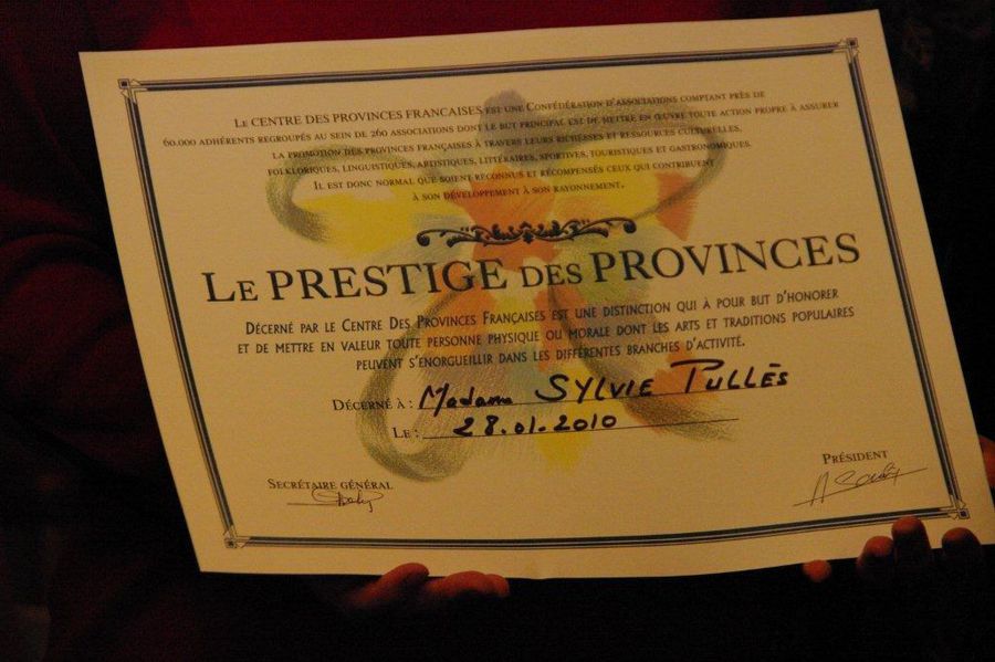 Le Prestige des provinces