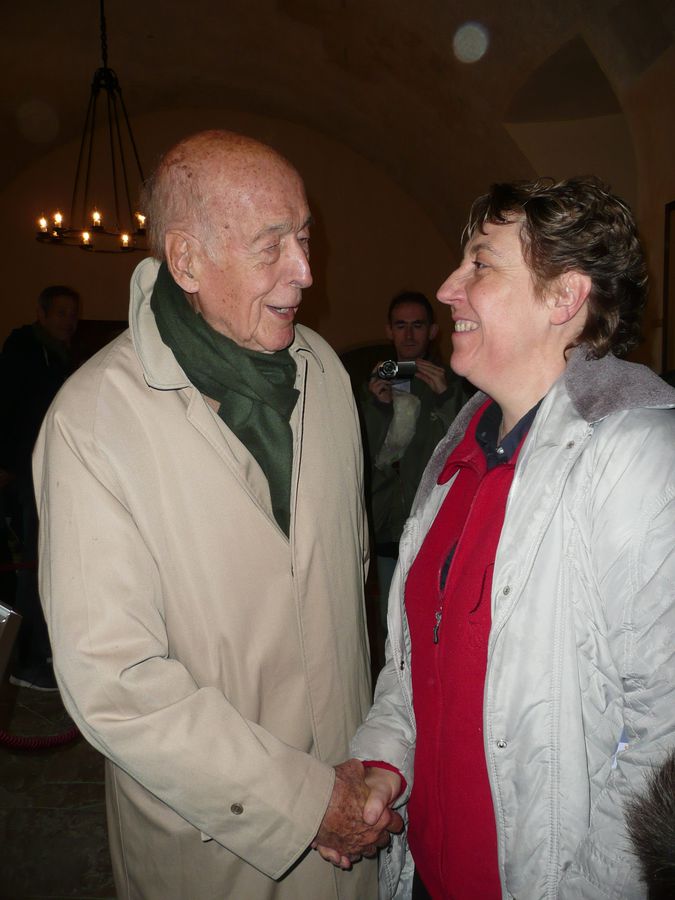 Rencontre avec Valéry Giscard d’Estaing