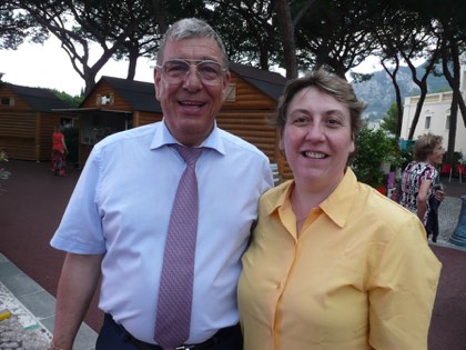 Albert CROESI , protocole de MONACO
